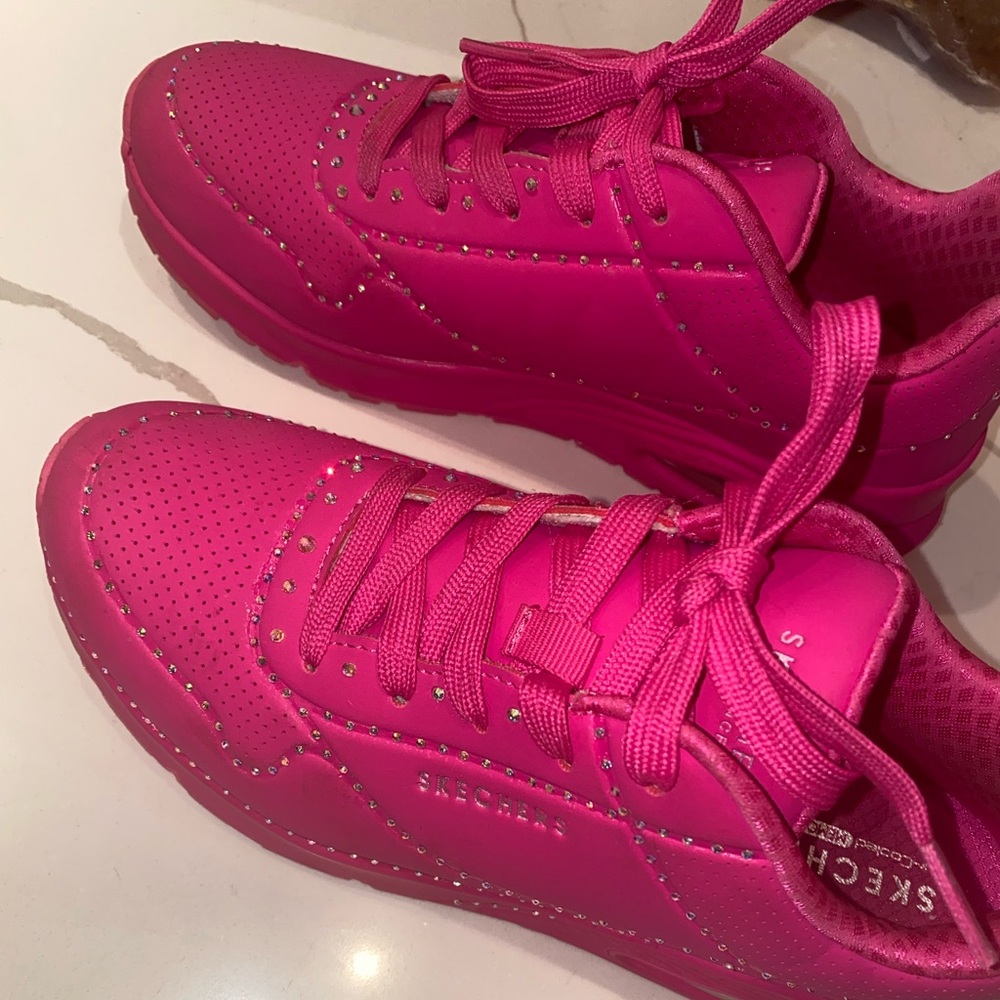 Skechers pink girl Sneakees - Picture 2 of 6